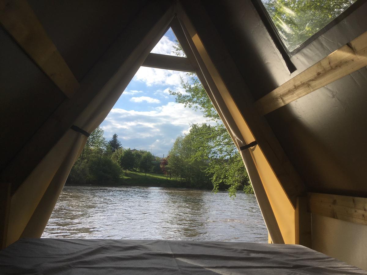 ホテル Camping Des Ribieres コンフォラン エクステリア 写真